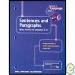 Book Elements of Language, 3rd Course: Sentences and Paragraphs: Skills Practice for Chapters 9-11 free