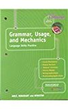 Book Grammar, Usage, and Mechanics: Elements of Language, 1st Course free