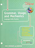 Book Elements of Language: Grammar, Usage, and Mechanics: Languages Skills Practice Fourth Course free