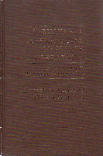 Book Structural learning and concrete operations: An approach to Piagetian conservation free