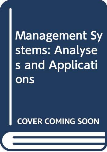 Book Management Systems: Analyses and Applications (The Dryden Press series in management) free