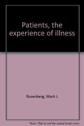 Book Patients, the experience of illness free