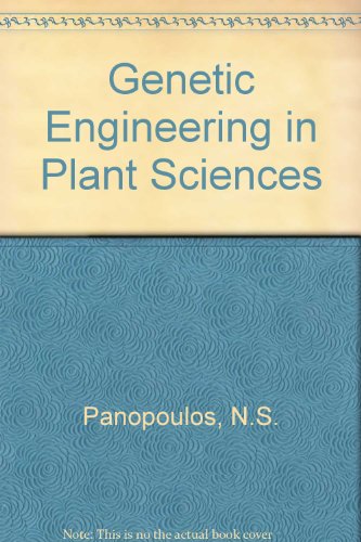 Book Genetic engineering in the plant sciences free