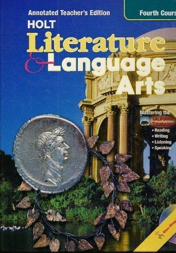 Book Holt Literature and Language Arts, Grade 10, Annotated Teacher's Edition free
