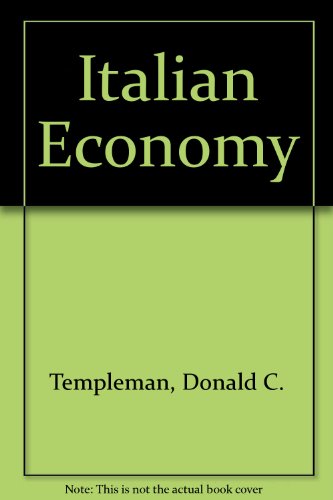 Book The Italian economy free