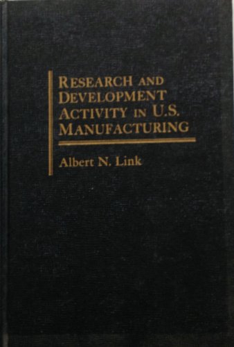 Book Research and development activity in U.S. manufacturing free