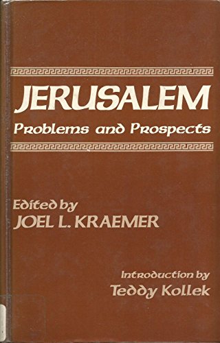 Book Jerusalem: Problems and prospects free