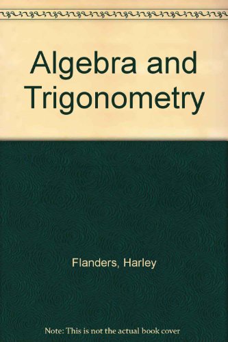 Book Algebra And Trigonometry free