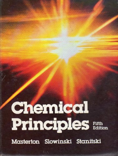 Book Chemical principles (Saunders golden sunburst series) free