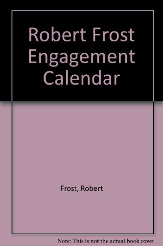 Book Robert Frost Engagement Calendar free