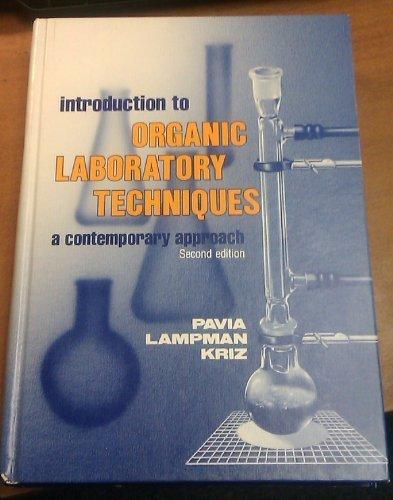 Book Introduction to Organic Laboratory Techniques: A Contemporary Approach (Saunders golden sunburst series) free