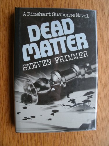 Book Dead matter (A Rinehart suspense novel) free