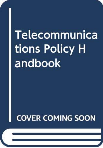 Book Telecommunications policy handbook free
