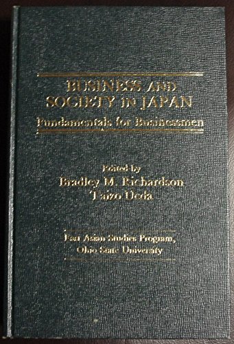 Book Business and society in Japan: Fundamentals for businessmen free