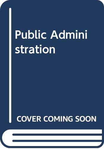 Book Public administration free
