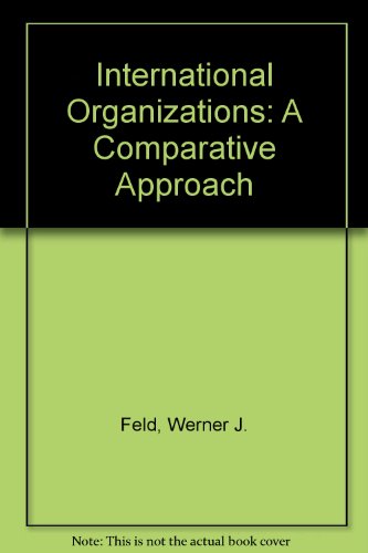 Book International organizations: A comparative approach free