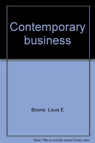 Book Contemporary Business free