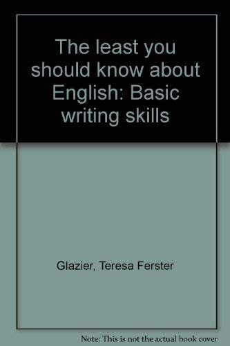 Book The Least You Should Know About English: Basic Writing Skills, Form A free