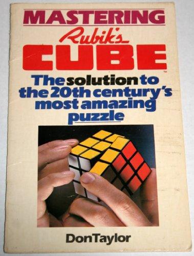 Book Mastering Rubik's Cube: The Solution to the 20th Century's Most Amazing Puzzle free