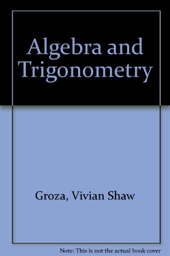 Book Algebra and Trigonometry free