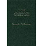 Book Work alienation: An integrative approach free