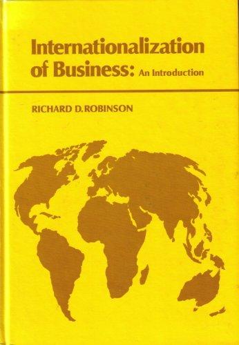 Book Internationalization of Business free