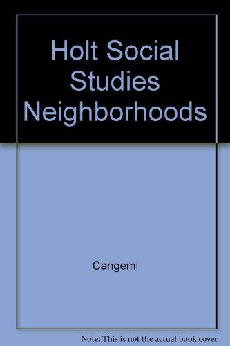 Book Holt Social Studies Neighborhoods free