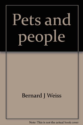 Book Pets And People free