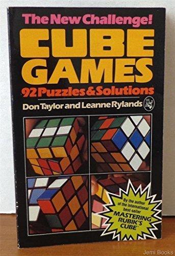 Book Cube Games: 92 Puzzles and Solutions free