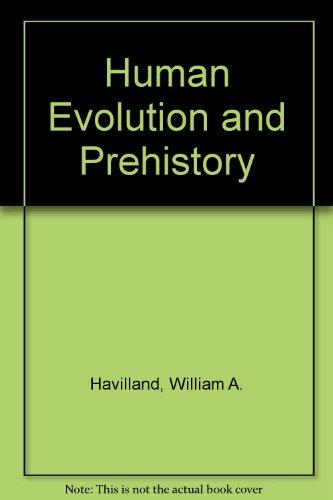 Book Human evolution and prehistory free
