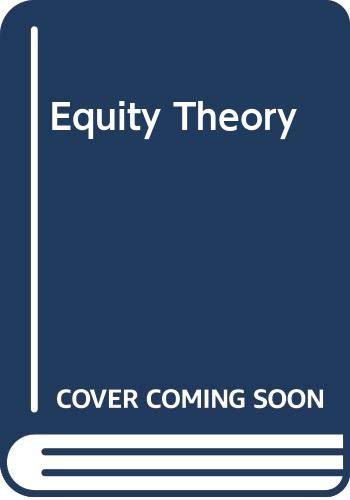 Book Equity theory: Psychological and sociological perspectives free