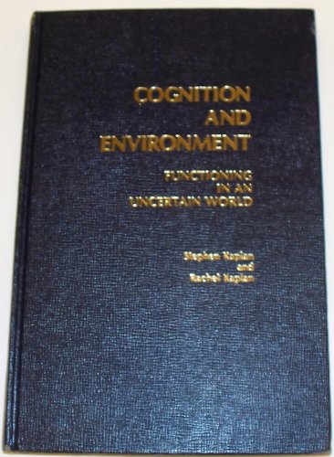 Book Cognition And Environment: Functioning In An Uncertain World free