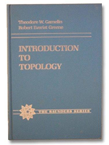 Book Introduction to Topology (The Saunders Series) free