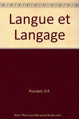 Book Langue et langage: Le français par le français (French Edition) free