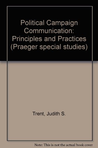 Book Political campaign communication: Principles and practices free
