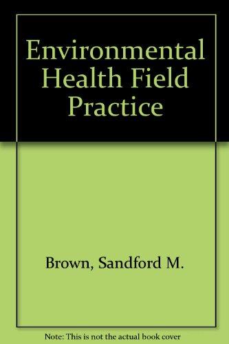 Book Environmental Health Field Practice free