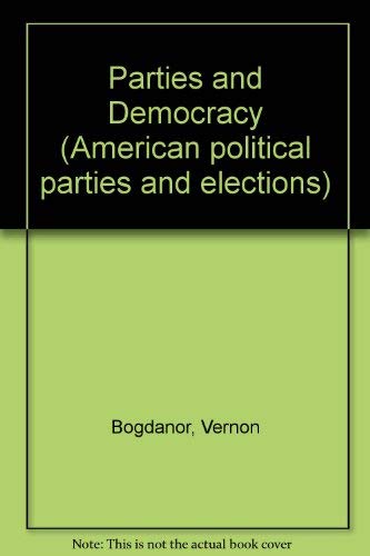 Book Parties And Democracy In Britain And America free
