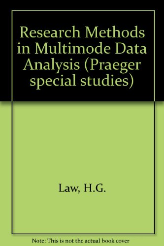 Book Research Methods In Multimode Data Analysis free