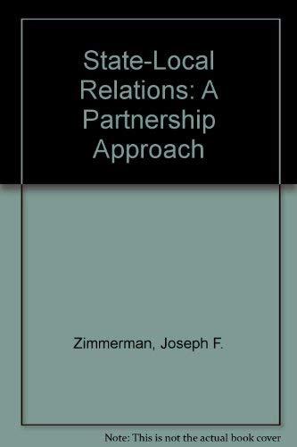Book State-local relations: A partnership approach free