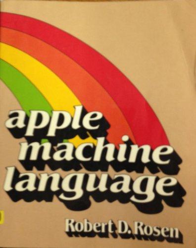 Book Apple machine language (Apple programming series) free