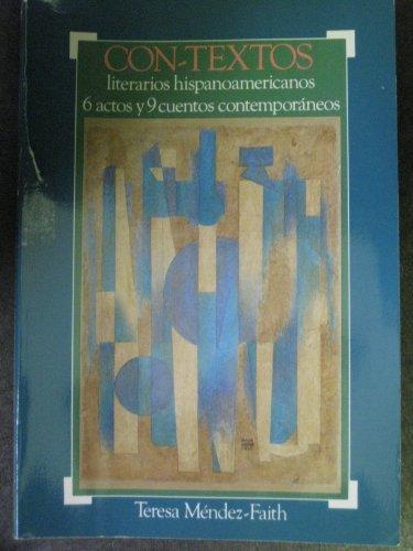 Book Contextos : Literarios Hispanoamericanos free