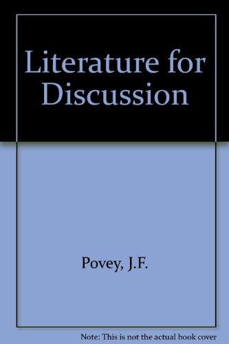 Book Literature For Discussion: A Reader For Advanced Students Of English As A Second Language free