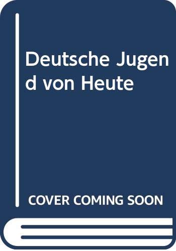 Book Deutsche Jugend Von Heute free