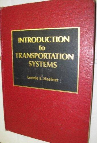 Book Introduction To Transportation Systems free