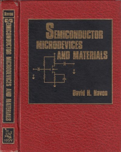 Book Semiconductor Microdevices and Materials (HRW Series in Electrical and Computer Engineering) free