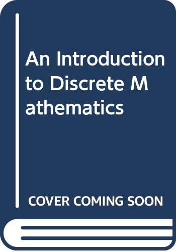 Book An Introduction to Discrete Mathematics free