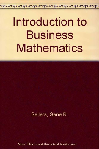 Book An Introduction to Business Mathematics free