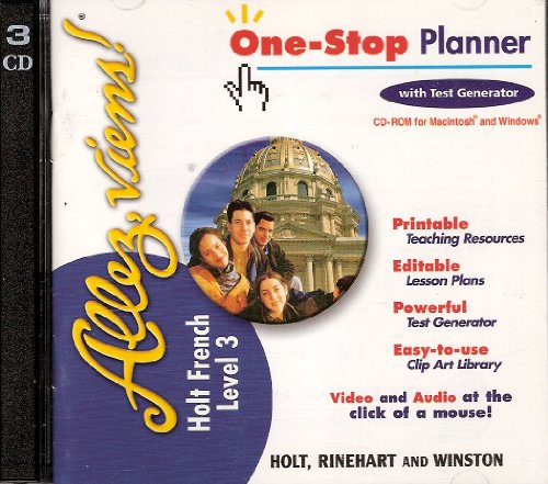 Book 1-stop Plan Cd-r Allez, Viens! Lv 3 2000 free