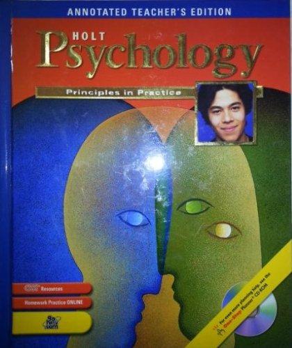 Book Holt Psychology: Principles in Practice, Annotated Teacher's Edition free