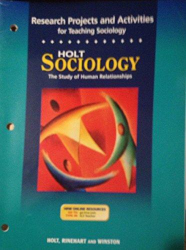 Book Research Projects Soc: Human Rel 2003 free